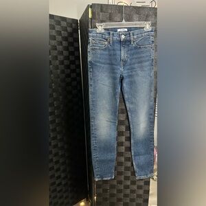 Re/Done Women’s 90s Mid Rise Ankle Crop Jeans